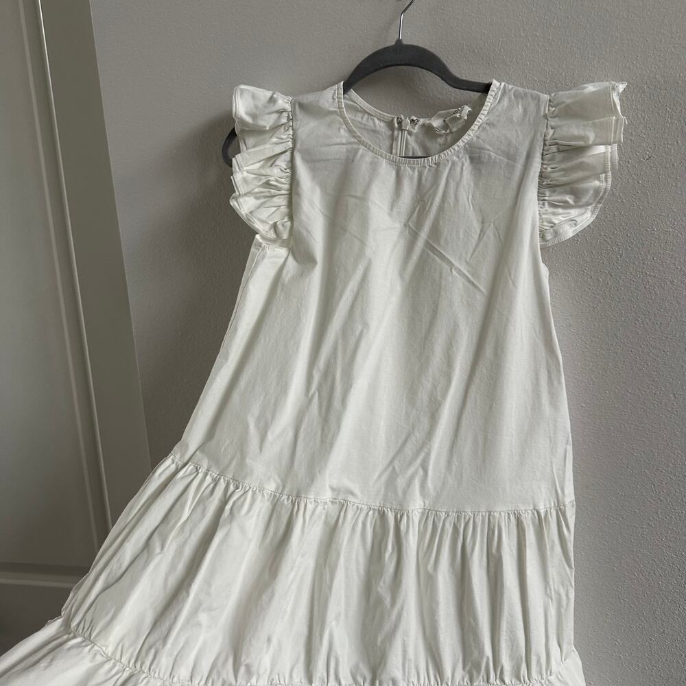 Tuckernuck Pommander Place Corrine Tiered Ruffle Sleeve Dress - Picture 2 of 7